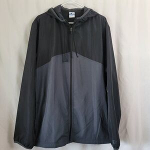 NEW Starter Jacket Water Repellent XL 46-48 Mesh lined Hooded Y2K zip NOS NWT